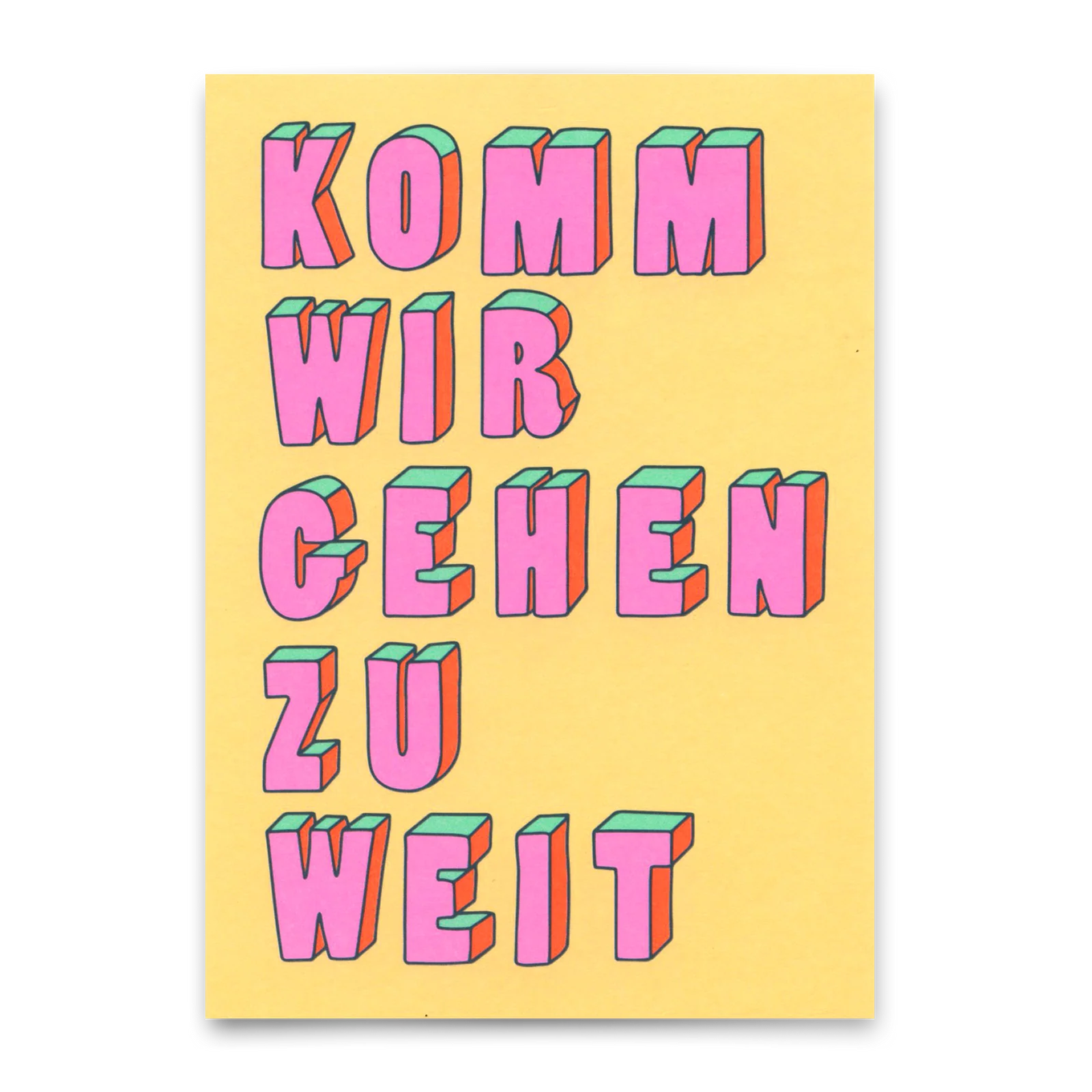 Postkarte "Ein Stück Bamberg"